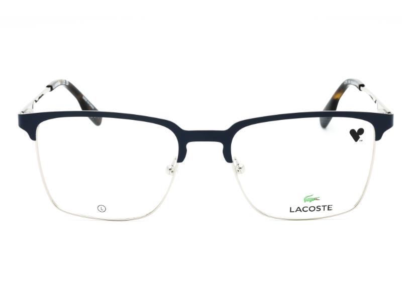Lacoste L2295 - Matteblue (Side View)